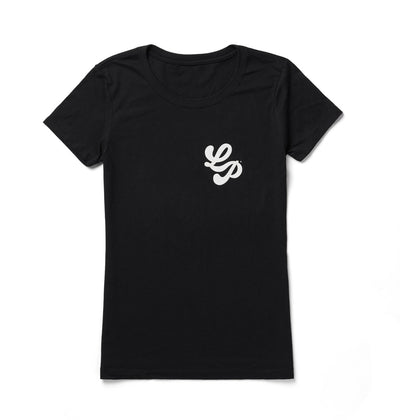 Cursive Pool Logo Tee Women's