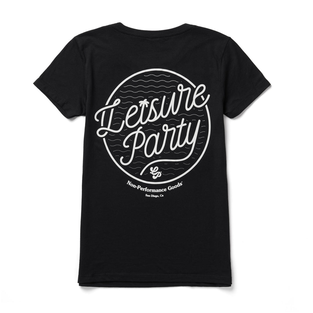 Cursive Pool Logo Tee Women's